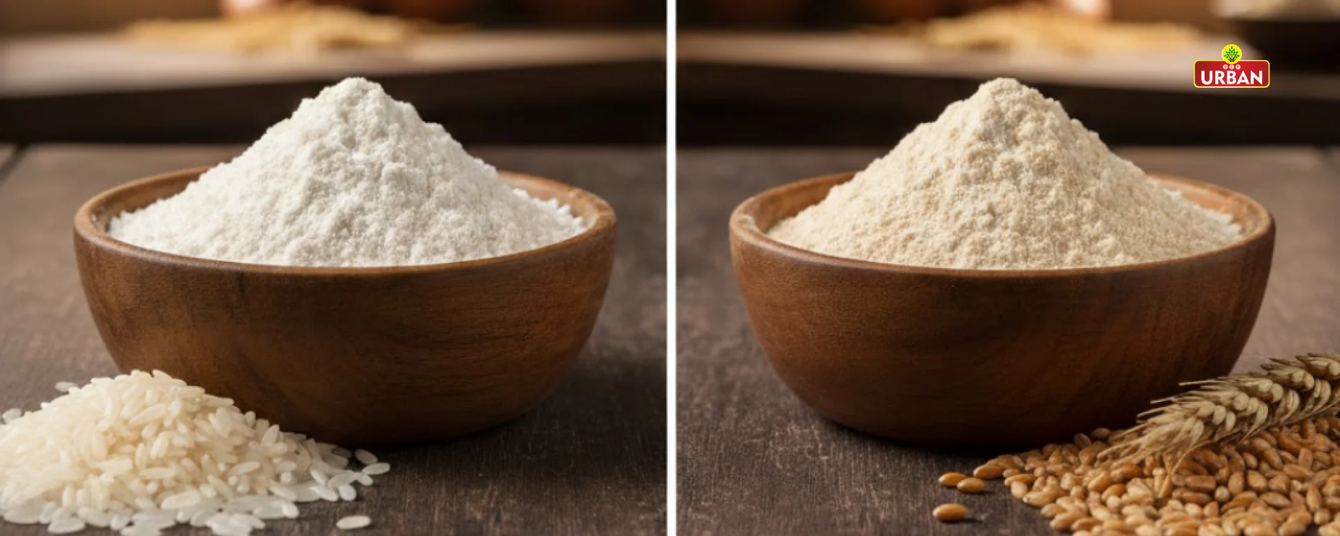 Rice Atta vs Wheat Atta